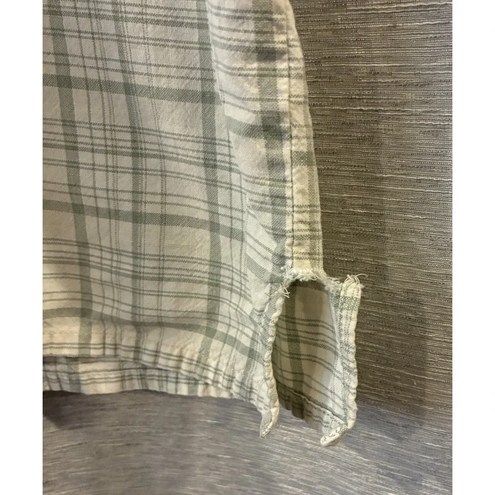Vintage Northern Reflections Plaid Sleeveless Top Cottagecore Farmhouse